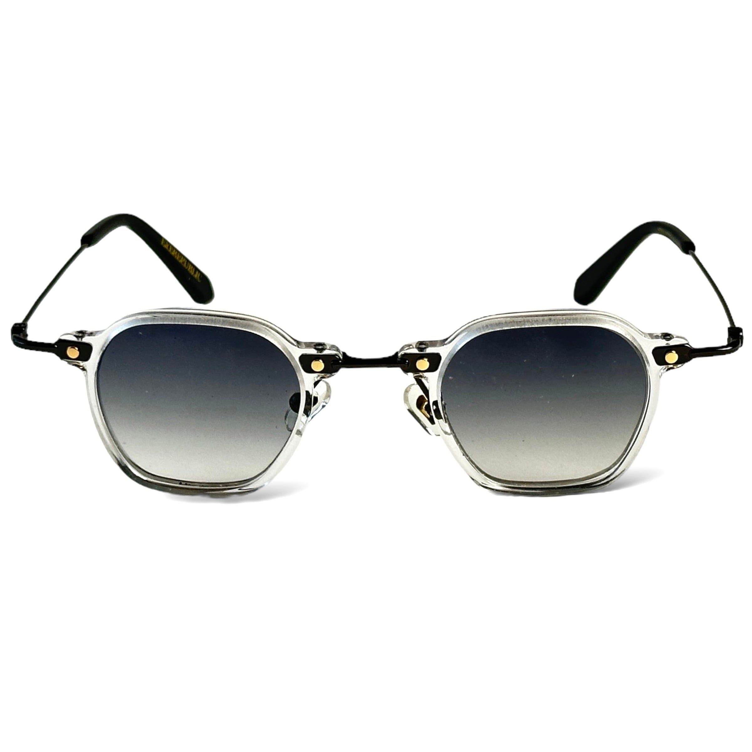 TOKYO BLACK  GRANDIENT  GREY CLEAR SUNGLASSES