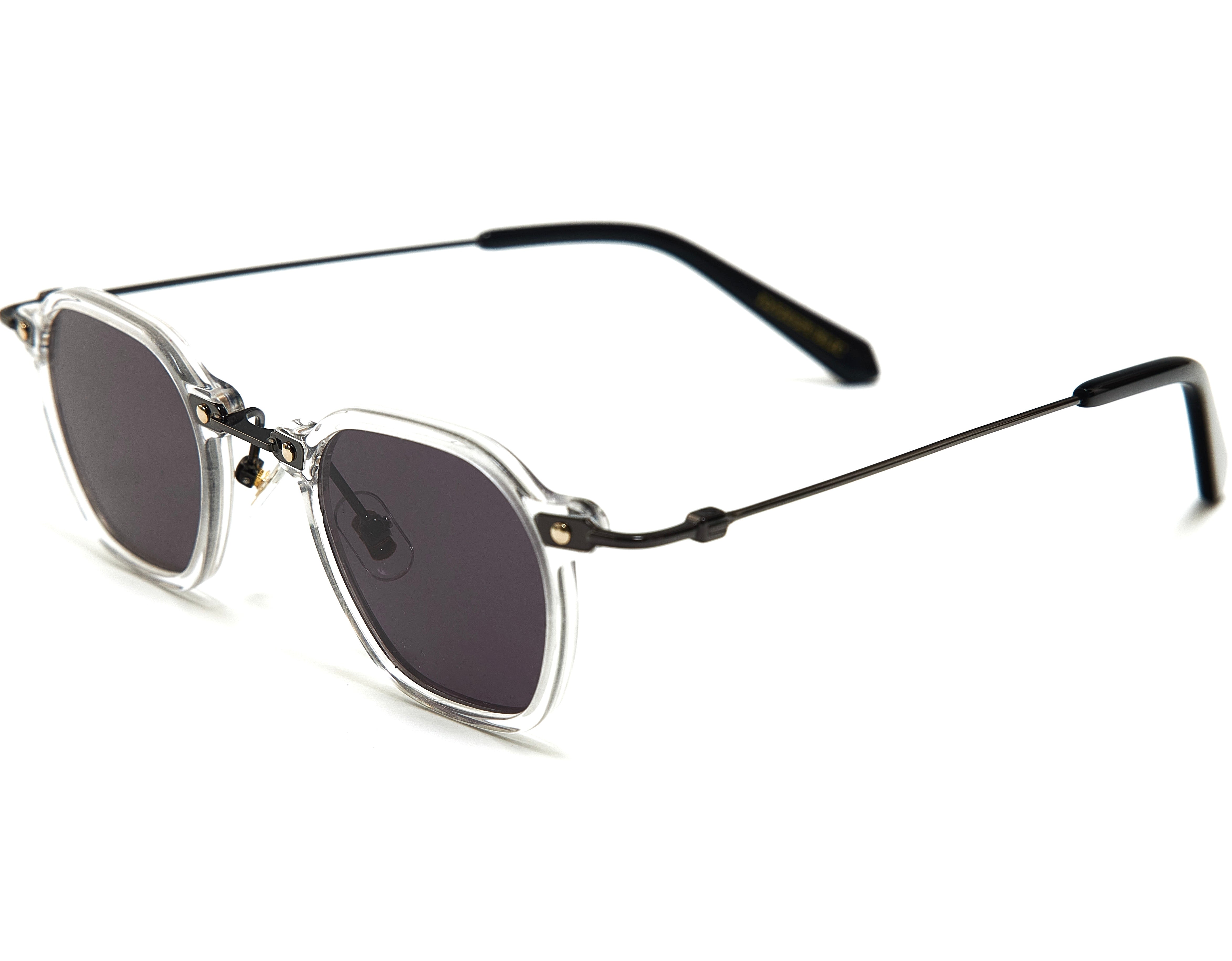 TOKYO BLACK CLEAR SUNGLASSES