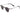 TOKYO BLACK CLEAR SUNGLASSES