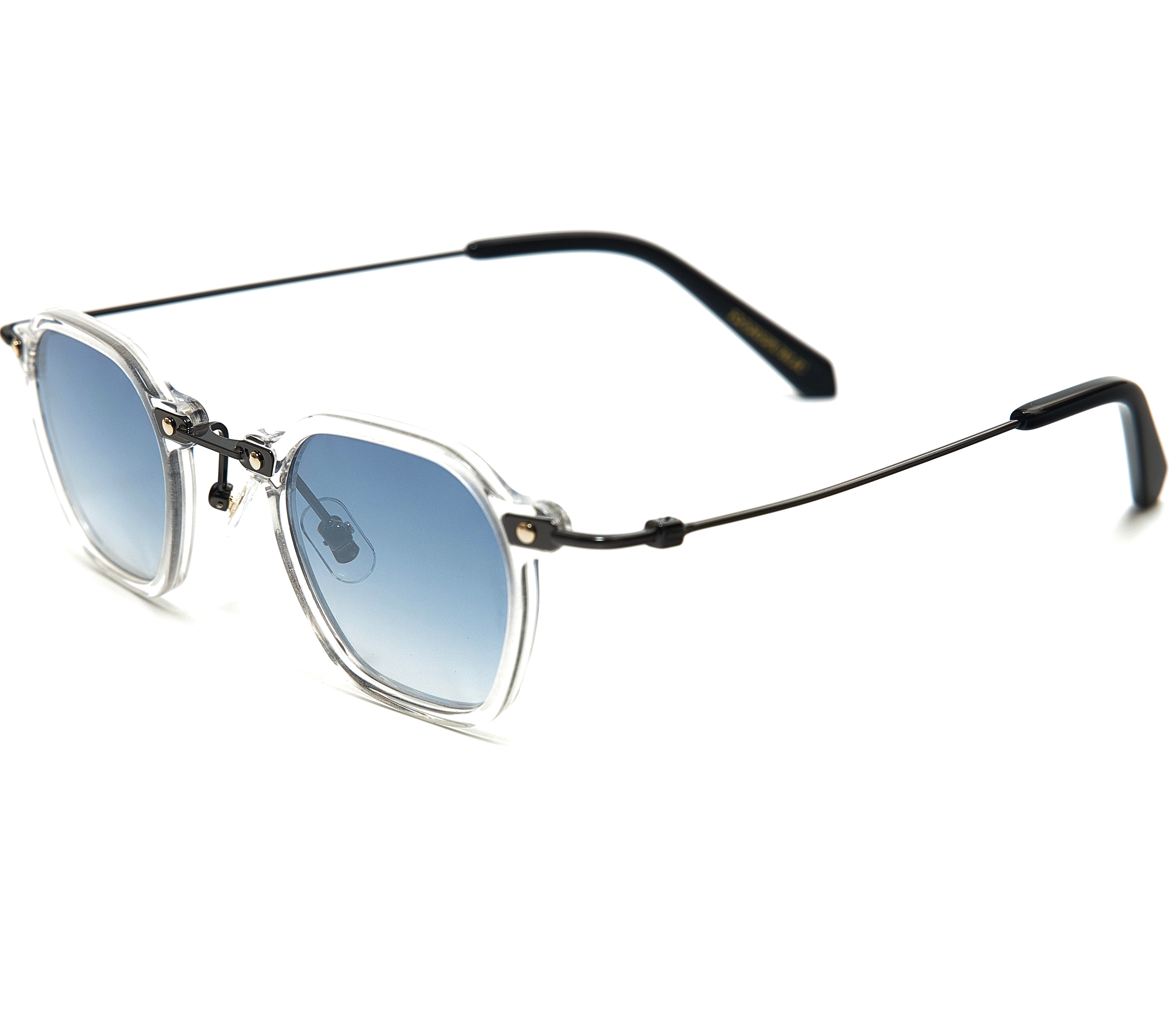 TOKYO CLEAR BLUE GRANDIENT SUNGLASSES