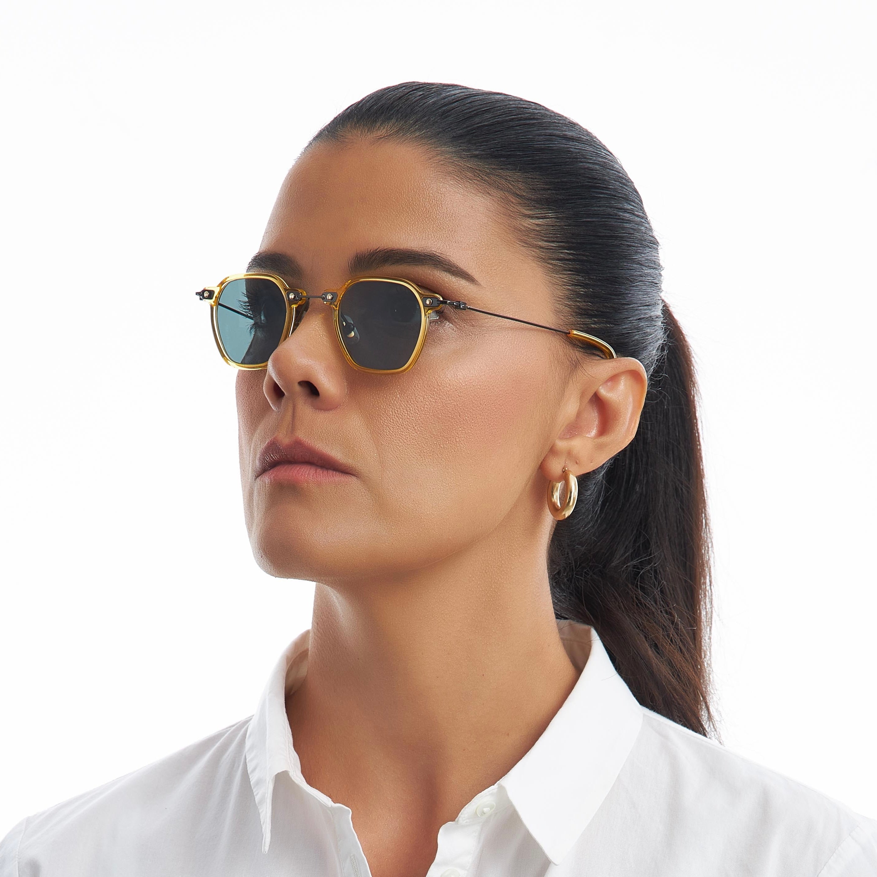 TOKYO YELLOW GREEN SUNGLASSES