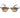 TOKYO BLACK  ORANGE BROWN GRANDIENT SUNGLASSES