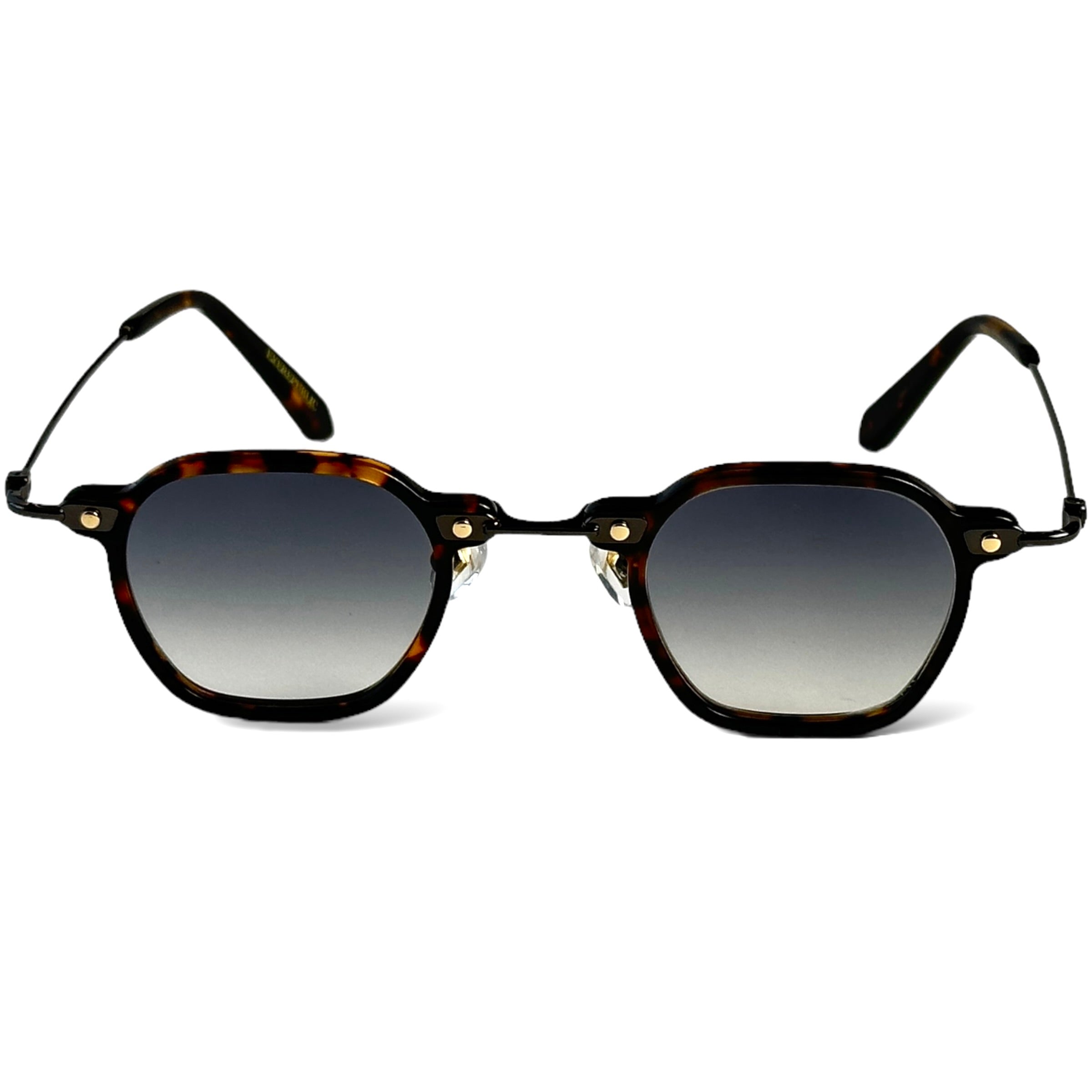TOKYO BLACK GRANDIENT TORTIOSE SUNGLASSES