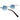 GAFAS DE SOL TOKYO CLEAR HEXAGONEL AQUA BLUE