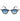 TOKYO BLUE BLACK GRANDIENT SUNGLASSES