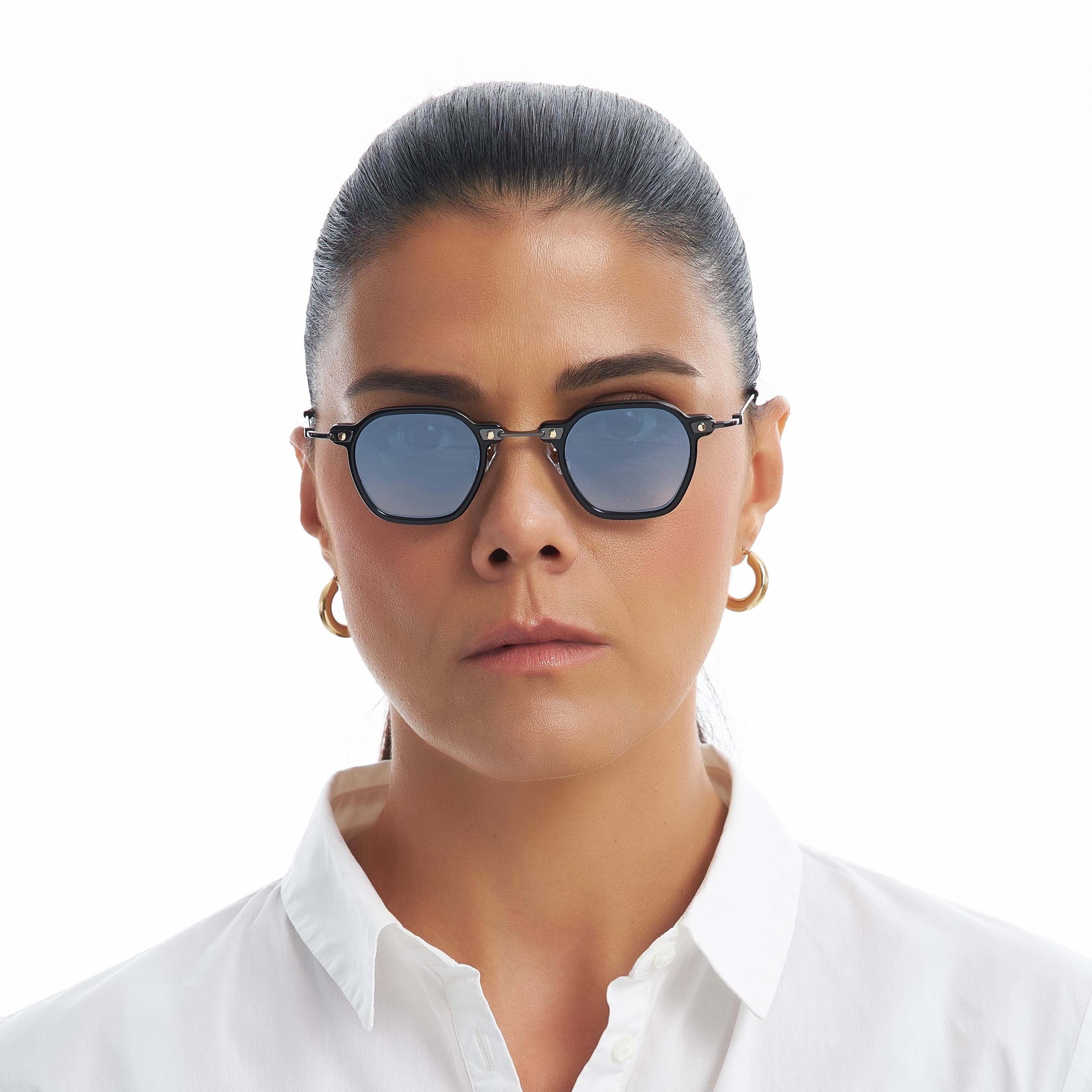 TOKYO GREY SILVER MIRRORSUNGLASSES