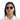 SAWAGANA GOLD BROWN  SUNGLASSES