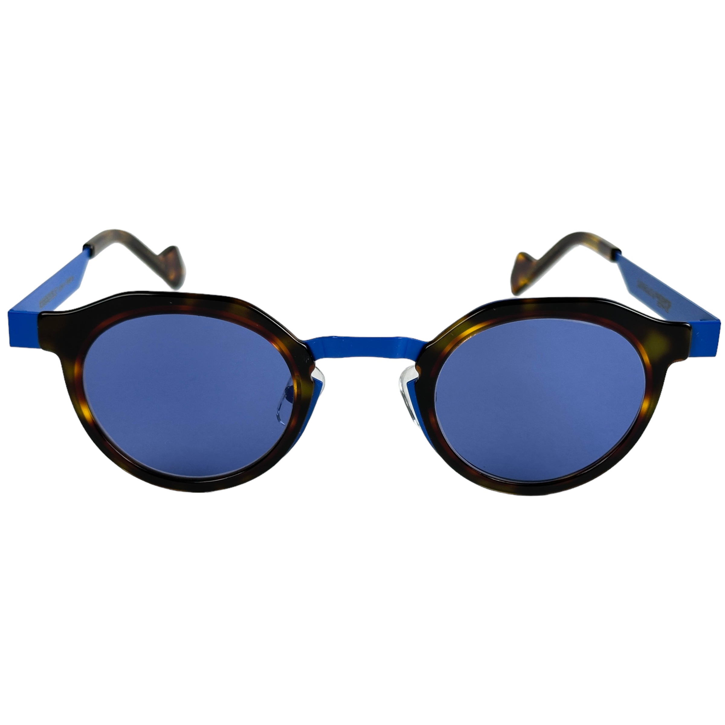 SAWAGANA ROUND BLUE  GLASSES
