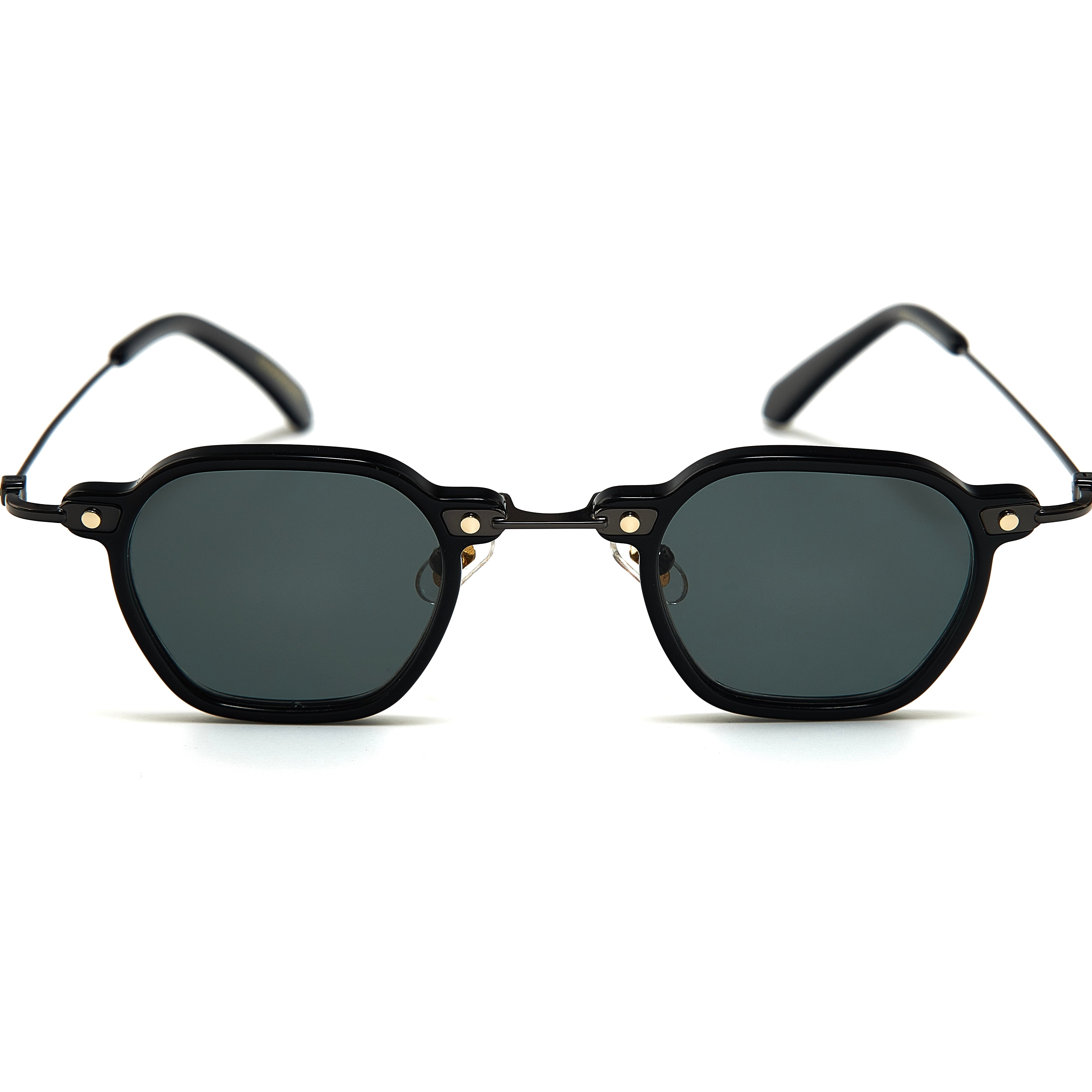 TOKYO BLACK GREEN SUNGLASSES