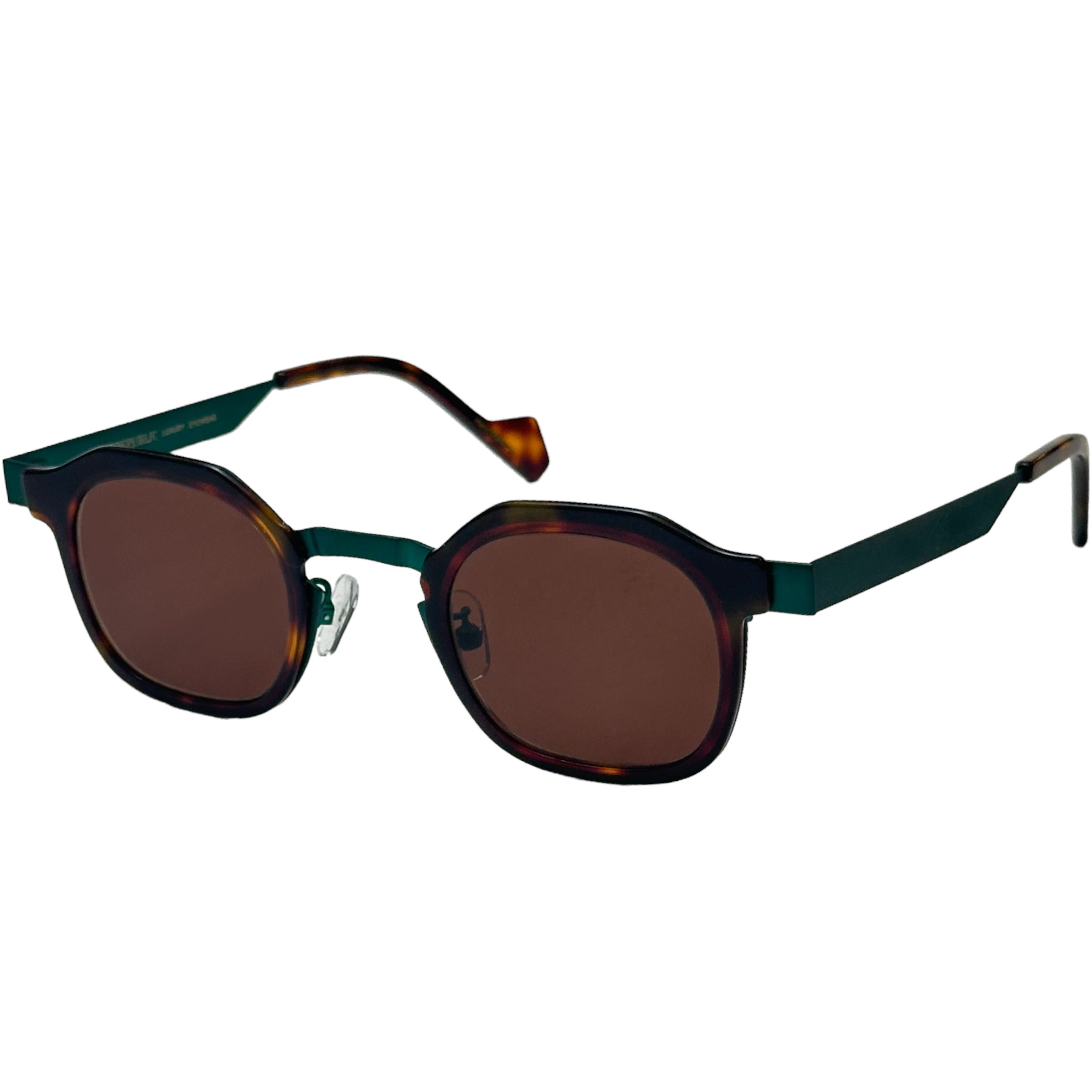 GAFAS DE SOL SAWAGANA DE CAROLINA MARRÓN OSCURO