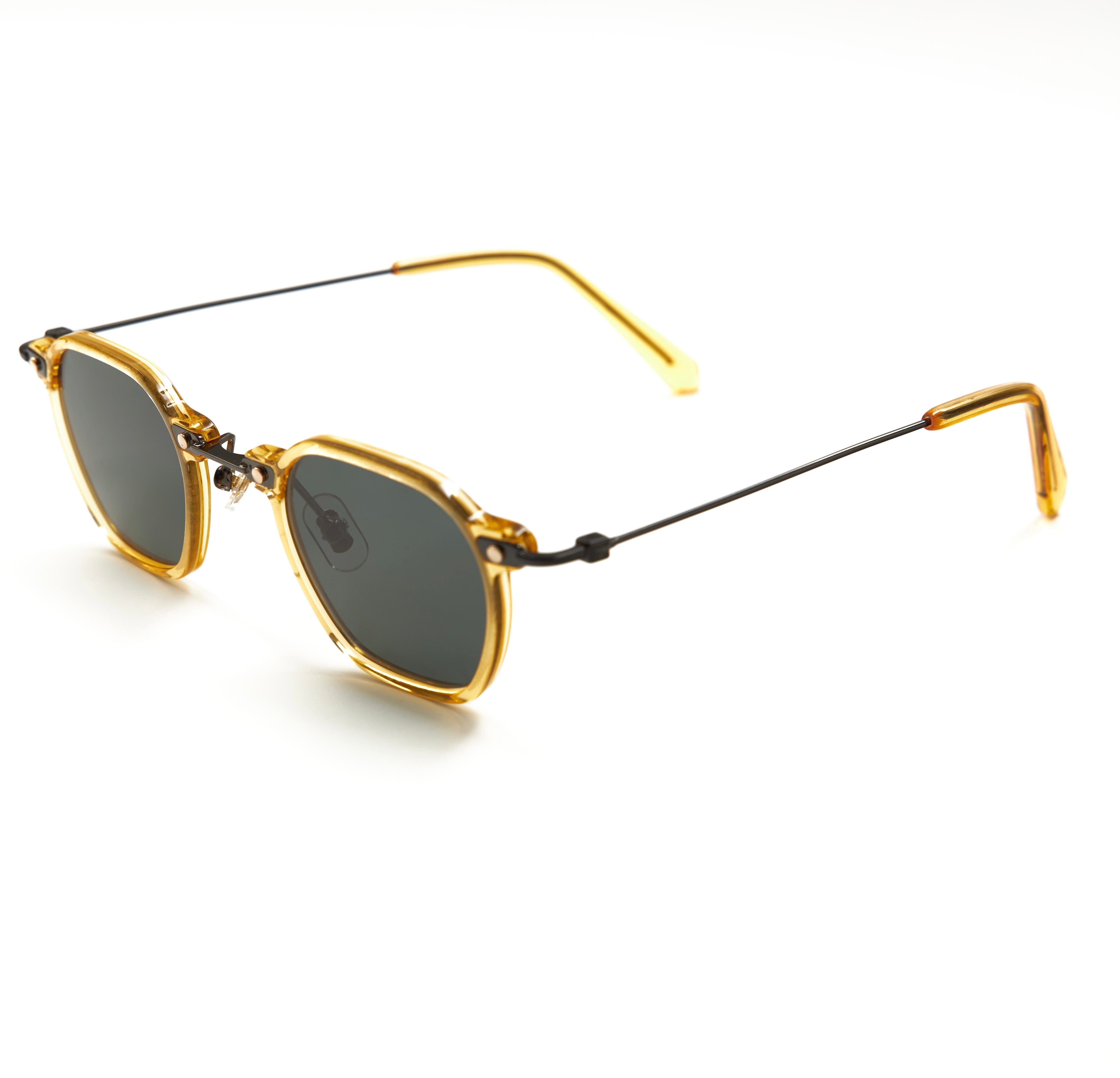 TOKYO YELLOW GREEN SUNGLASSES