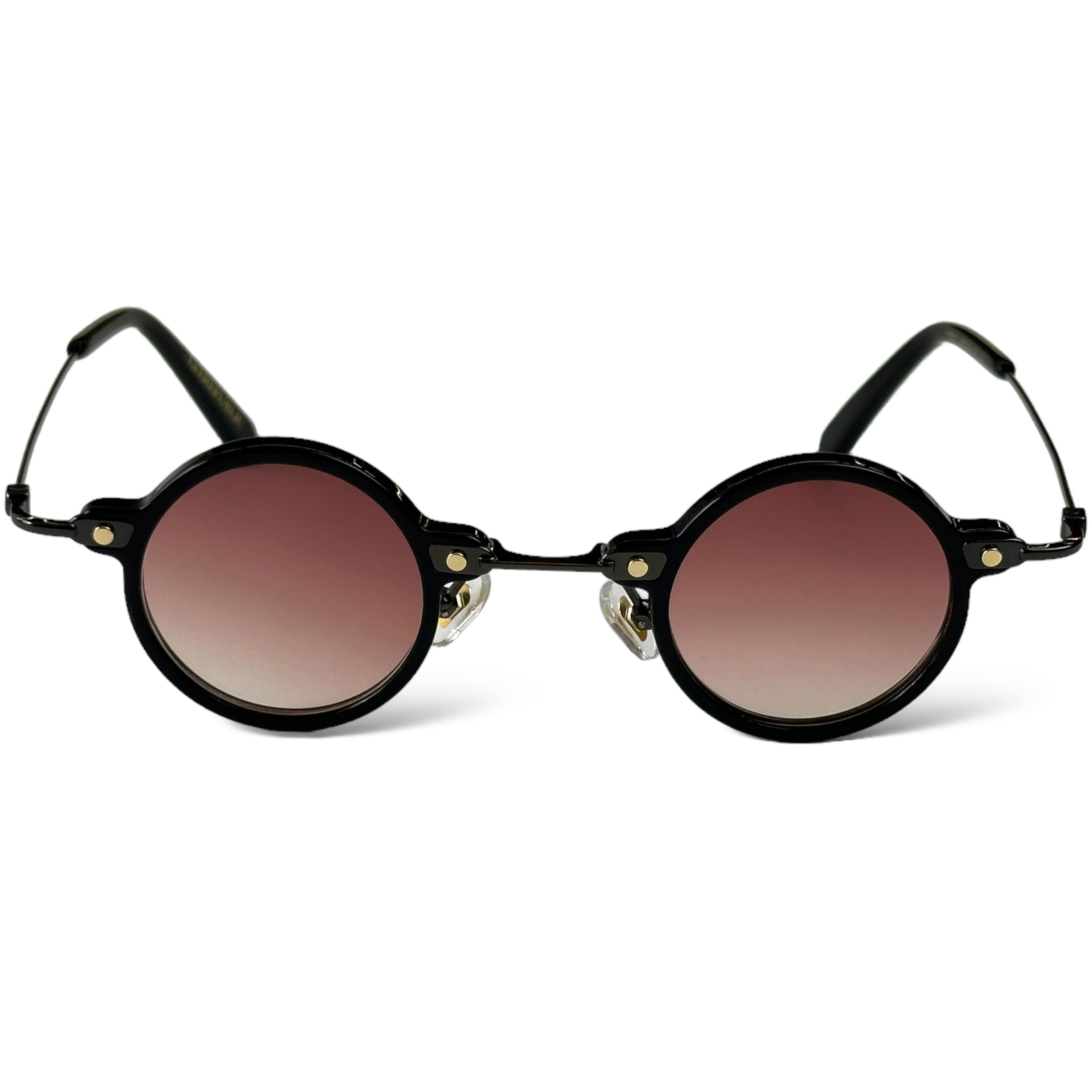 TOKYO MINI RED GRANDIENT  BLACK SUNGLASSES