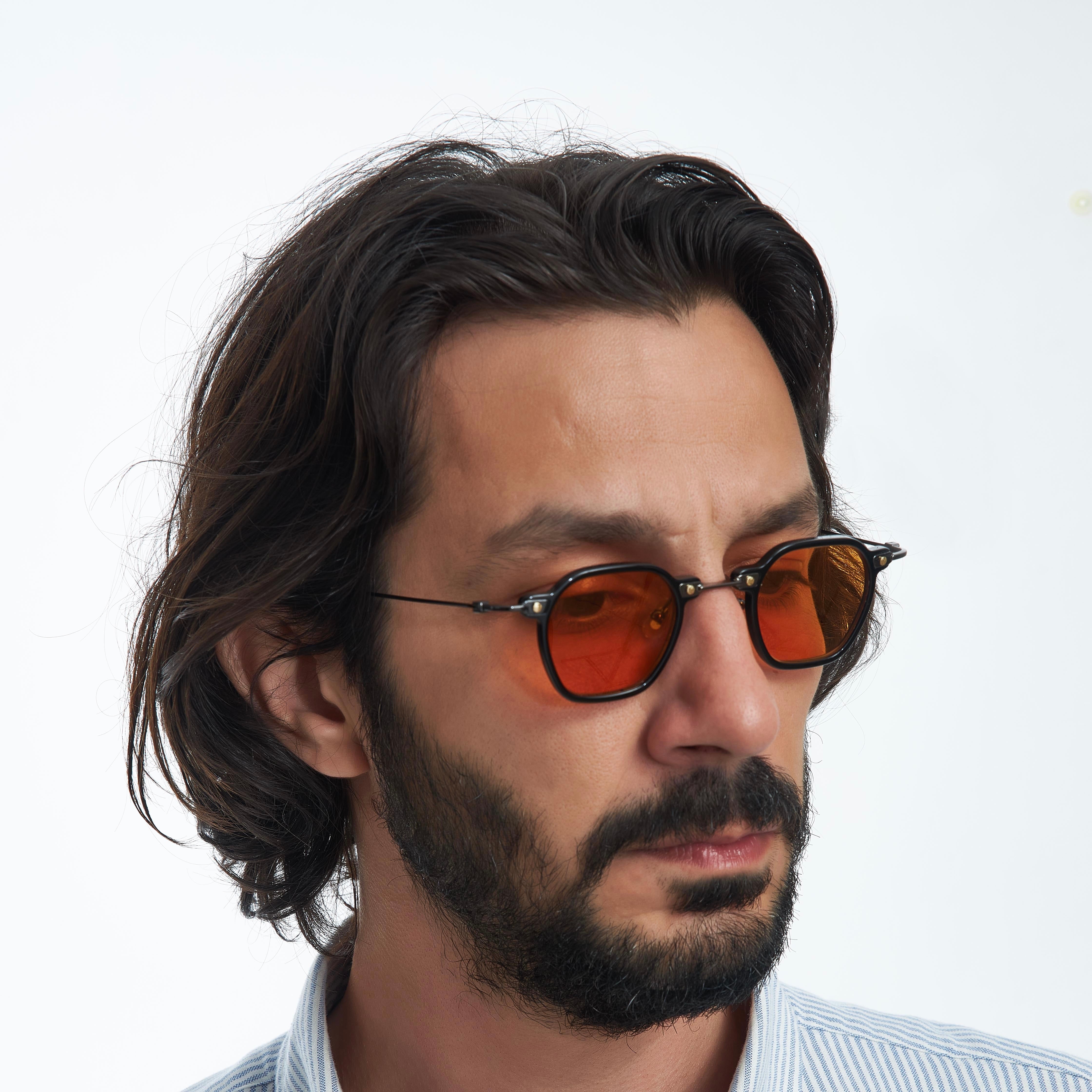 TOKYO ORANGE BLACK SUNGLASSES