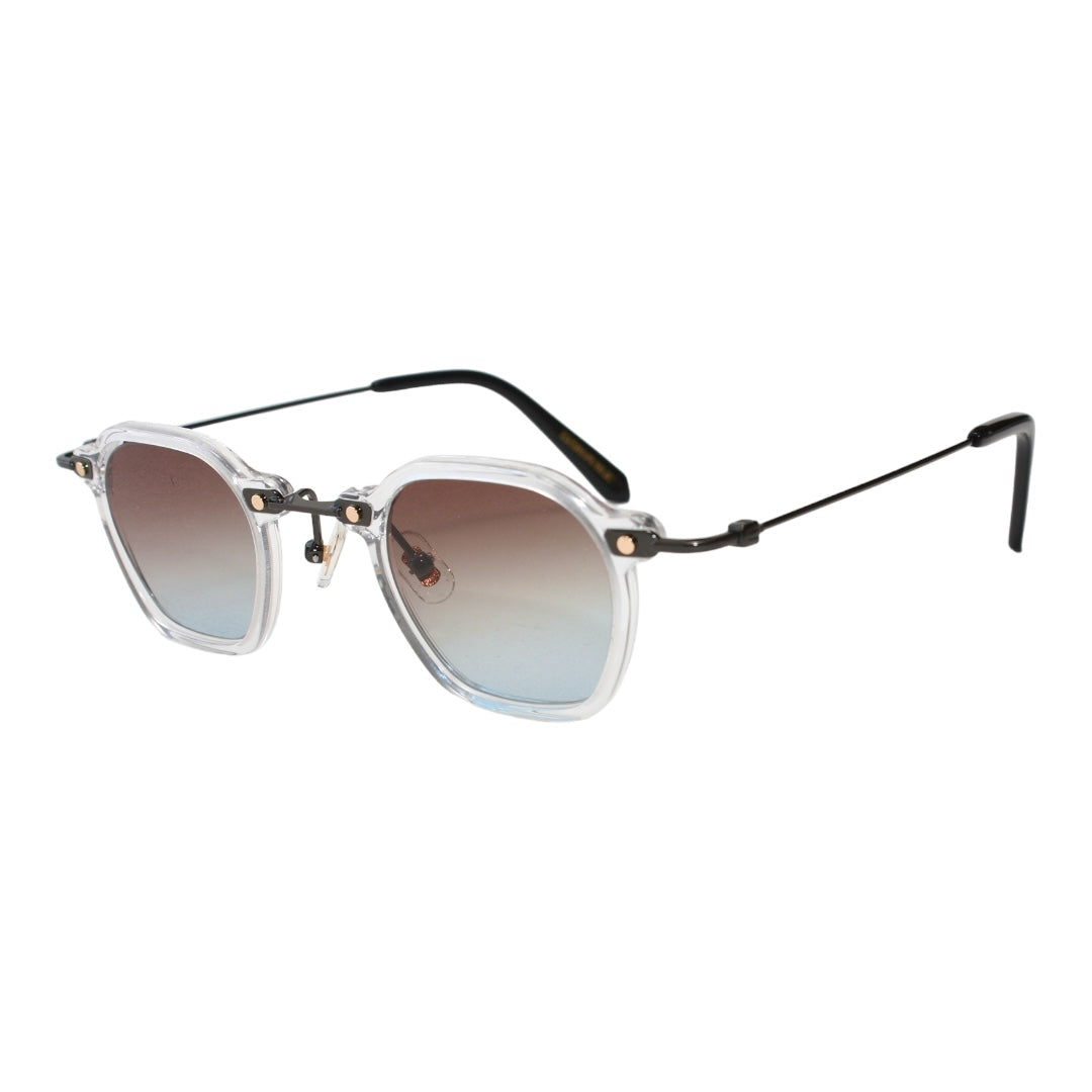 TOKYO BROWN  BLUE GRANDIENT SUNGLASSES