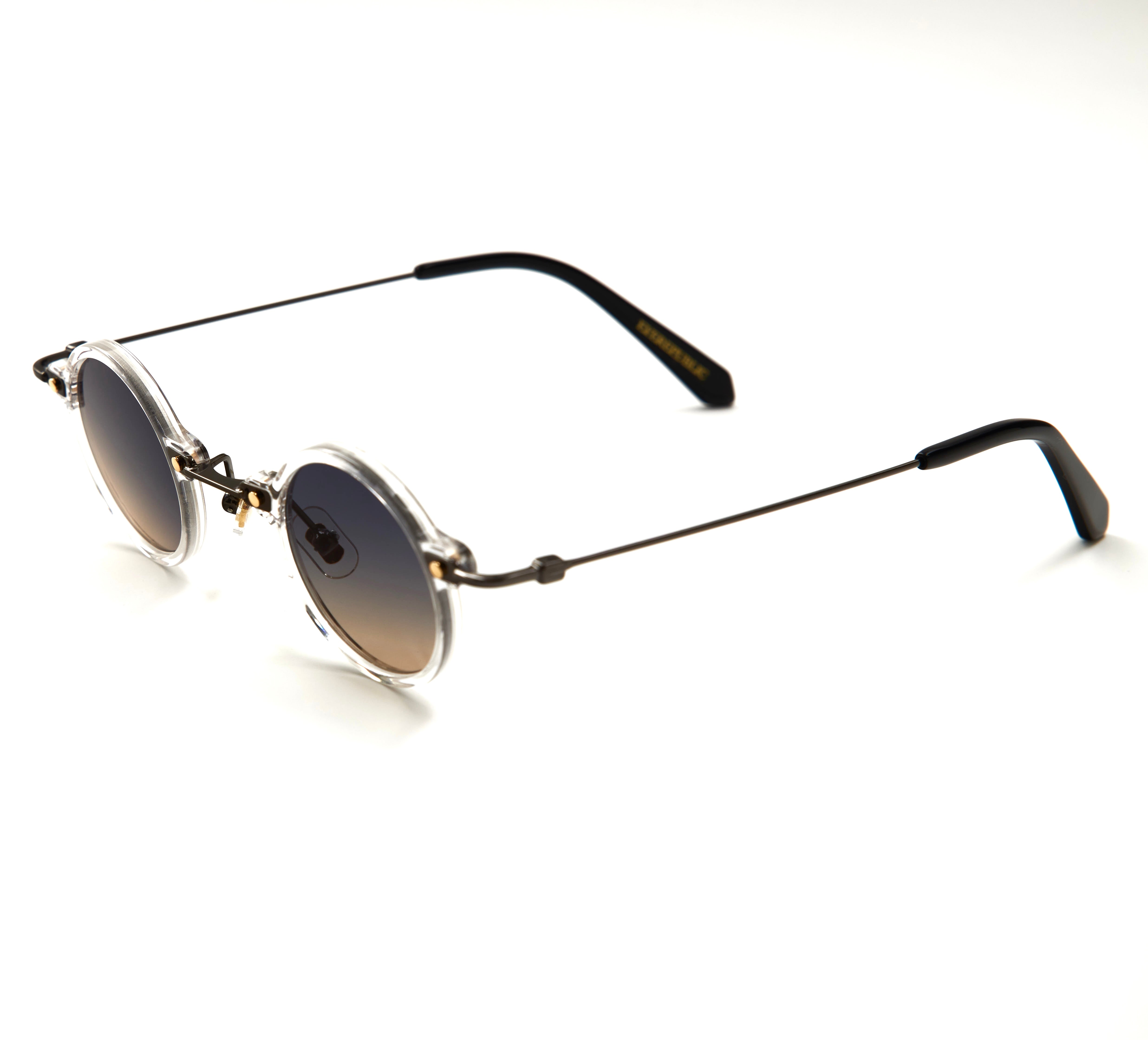 GAFAS DE SOL TOKYO MINI FULL CLEAR NARANJA AZUL
