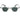 TOKYO GREEN CLEAR SUNGLASSES