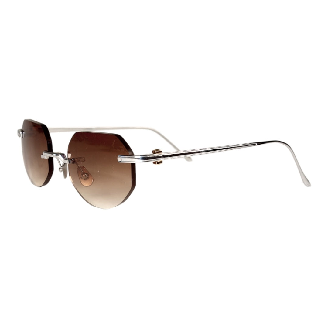 MONACO SPLITE SILVER METAL CROWN