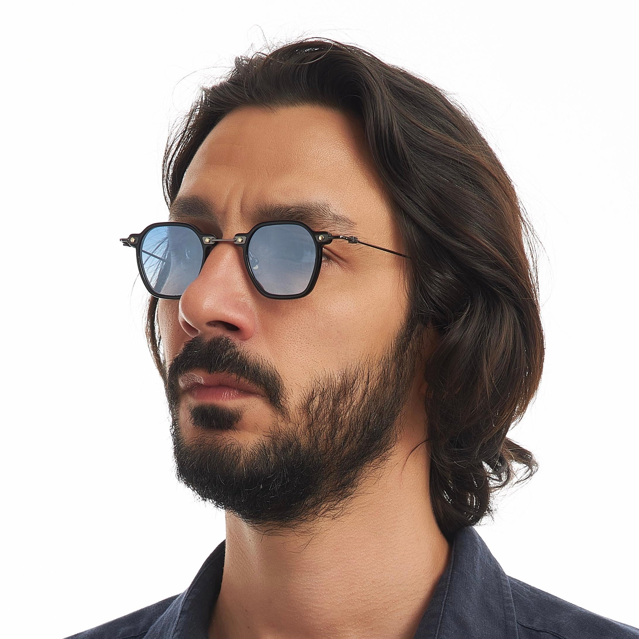 TOKYO BLUE BLACK GRANDIENT SUNGLASSES