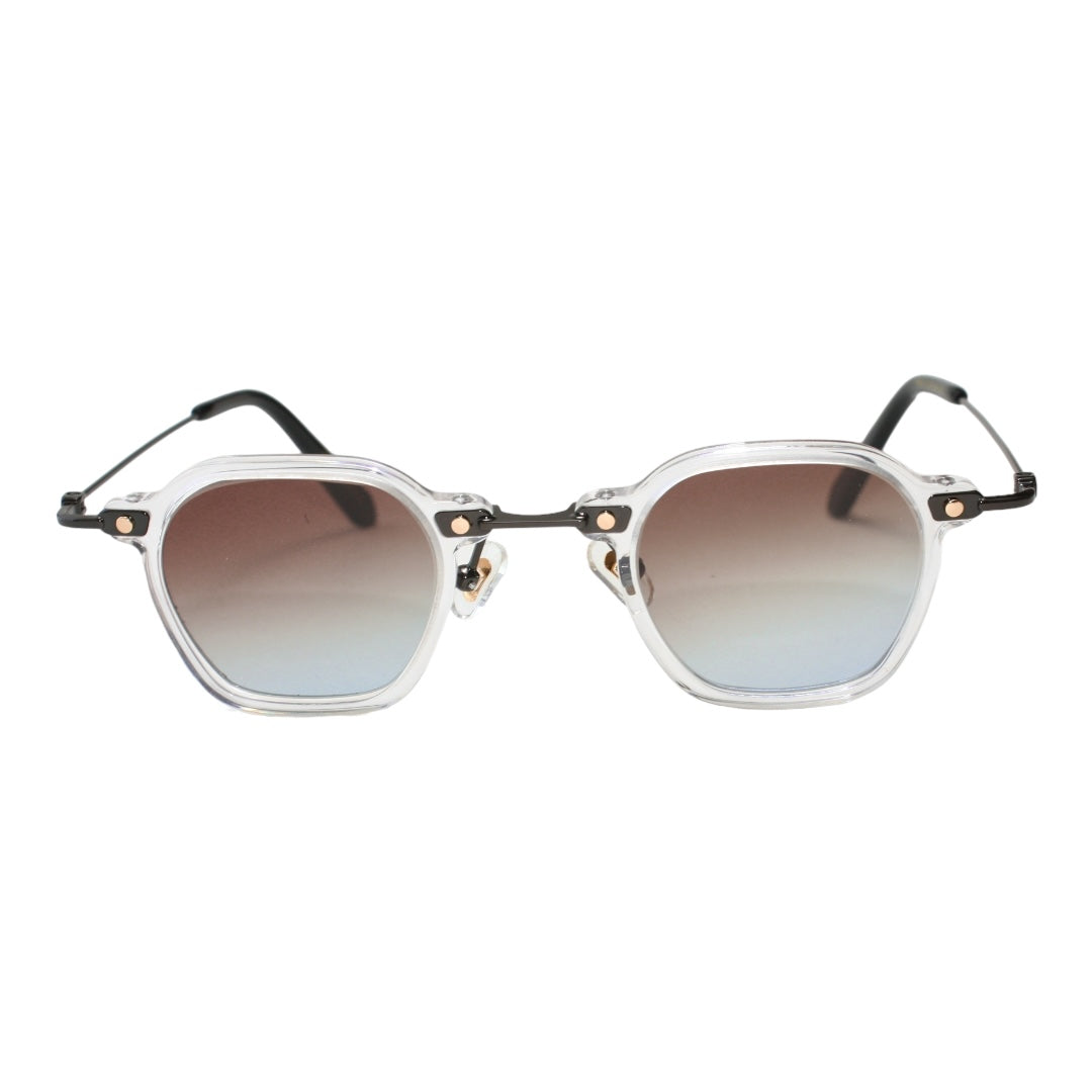 TOKYO BROWN  BLUE GRANDIENT SUNGLASSES