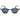 TOKYO BLACK ICE MIRROR SUNGLASSES