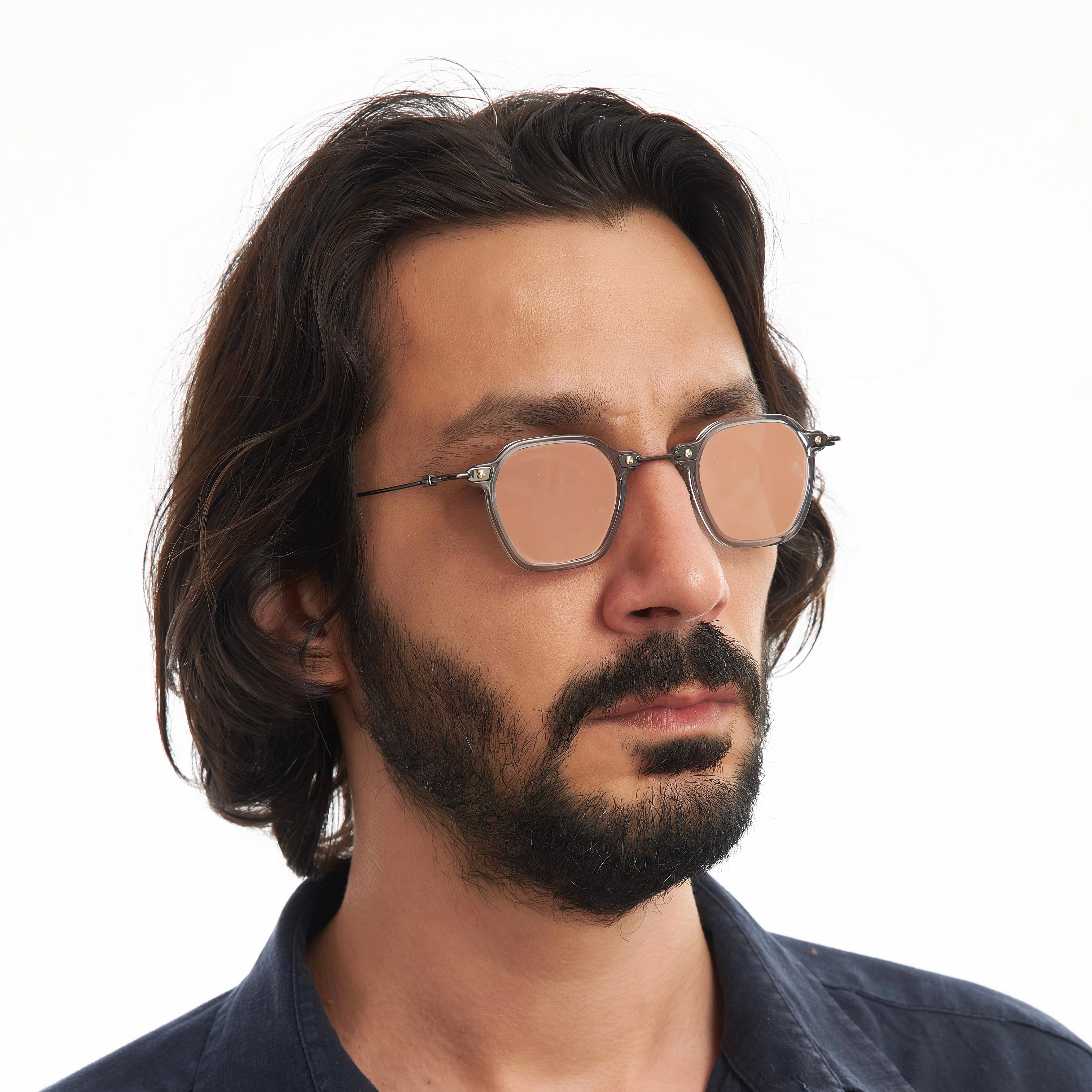 TOKYO NUDE  MIRROR CLEAR SUNGLASSES