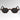 WILLOW - DARK BROWN BLACK  - BLACK MATTE TEMPLE