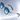 TOKYO BLUE BLACK GRANDIENT SUNGLASSES