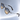 TOKYO CLEAR  GREY ORANGE BLUE SUNGLASSES